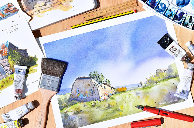 rustic buildings series