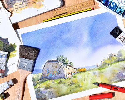 rustic buildings series