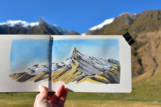 new in my sketchbooks