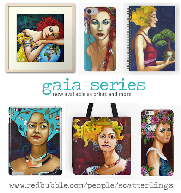 gaia series now available as prints and more