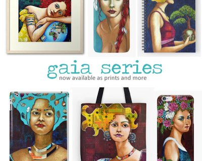 gaia series now available as prints and more