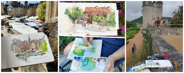 Some sketches and paintings