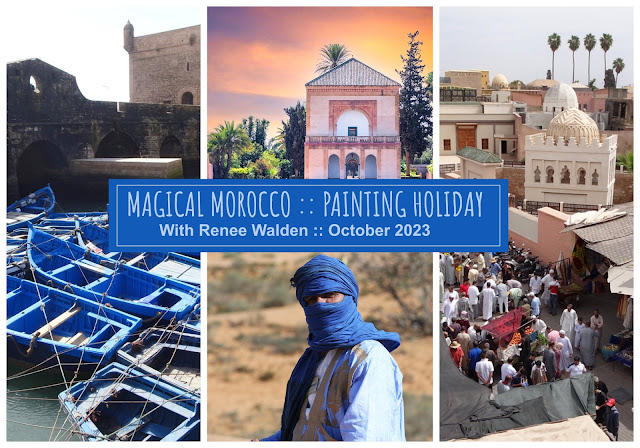 magical morocco - painting holiday october 2023