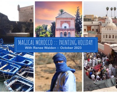 magical morocco - painting holiday october 2023