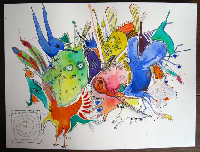 Kubbert Jon and The Moose go for a walk - Renee Walden and Heidi Spets