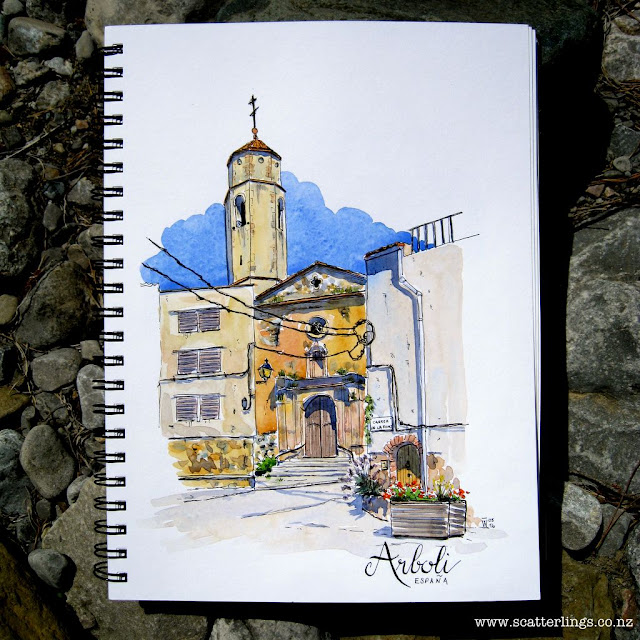 And nearby Arboli, also in the Prades mountains.