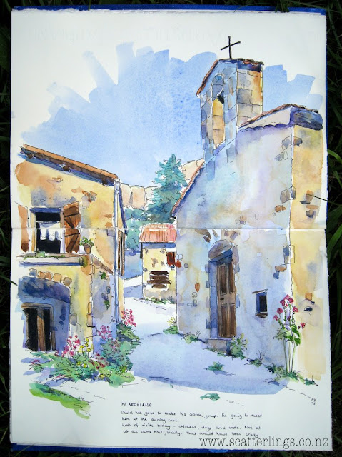 Archiane. A very tiny village surrounded by a cirque of big cliffs. Fantastic hiking and climbing here too.