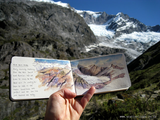 working from sketches