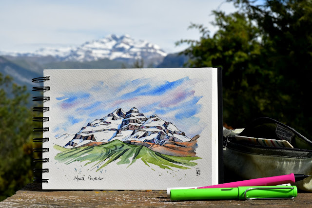 there's snow on the pyrenees