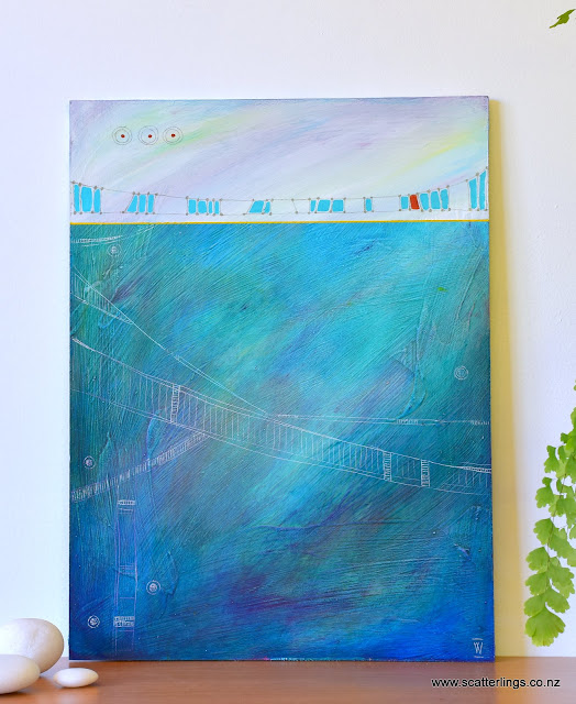 sea glass - new abstract landscape