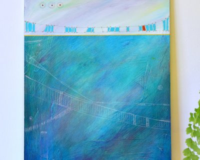 sea glass - new abstract landscape