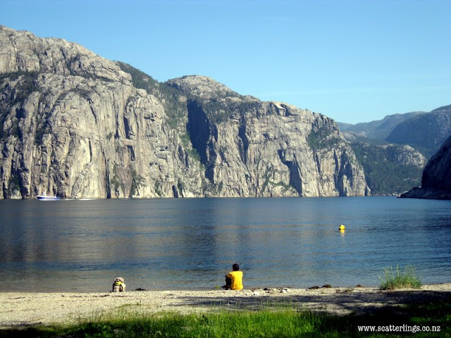 exploring the fjords in norway