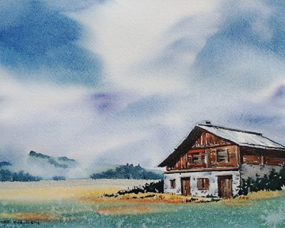 atmospheric landscapes with the hawaii watercolor society