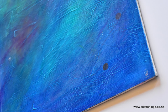 Detail of "Reflections" - abstract landscape