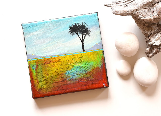 "Where I Belong" - acrylics on canvas SOLD