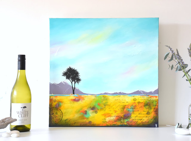 "Where I Belong 2" - acrylics on canvas SOLD