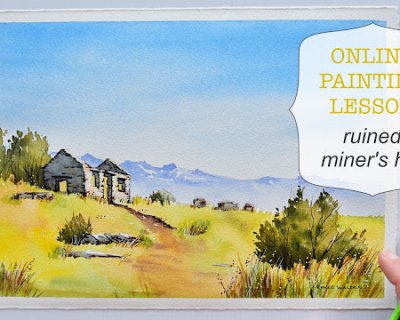 new watercolour painting tutorial