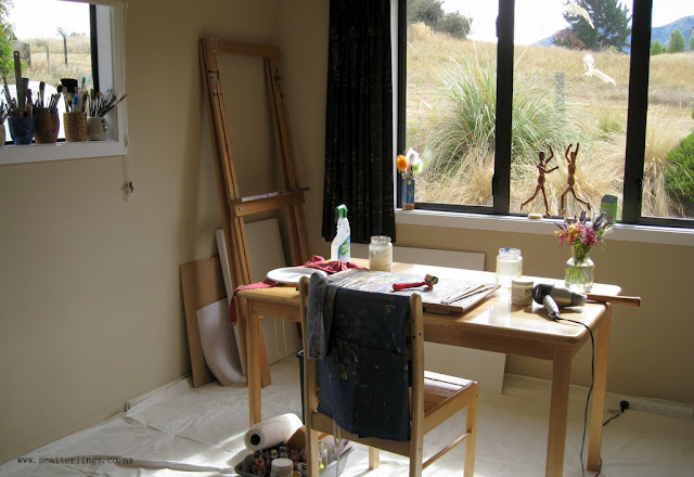 Art studio of Renee Walden