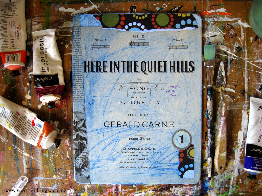 here in the quiet hills