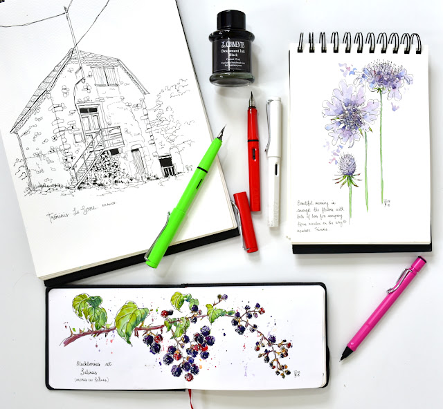 let's talk about : pens and ink