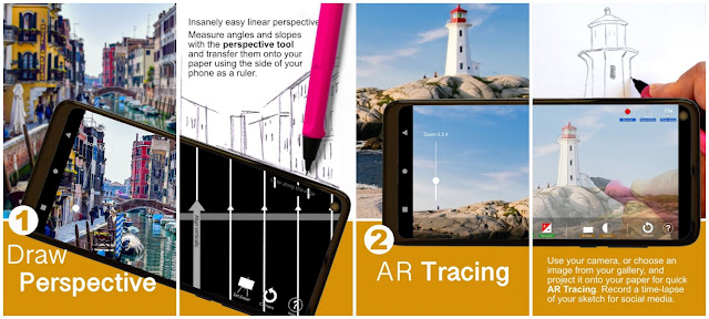 new app for artists - real sketch