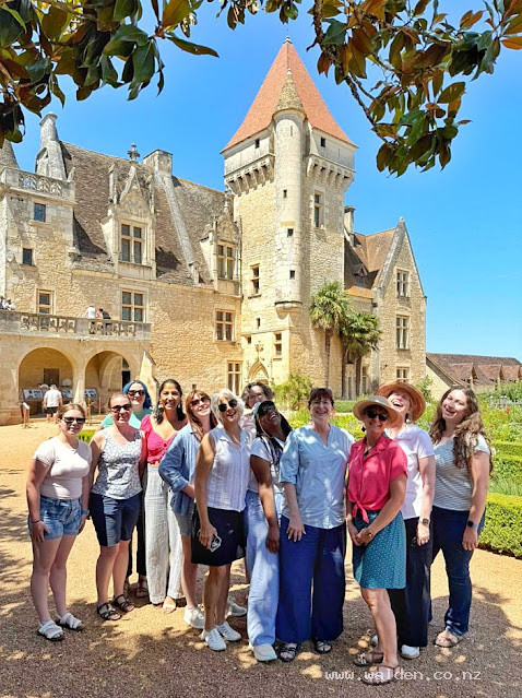 At Chateau des Milandes, 2025