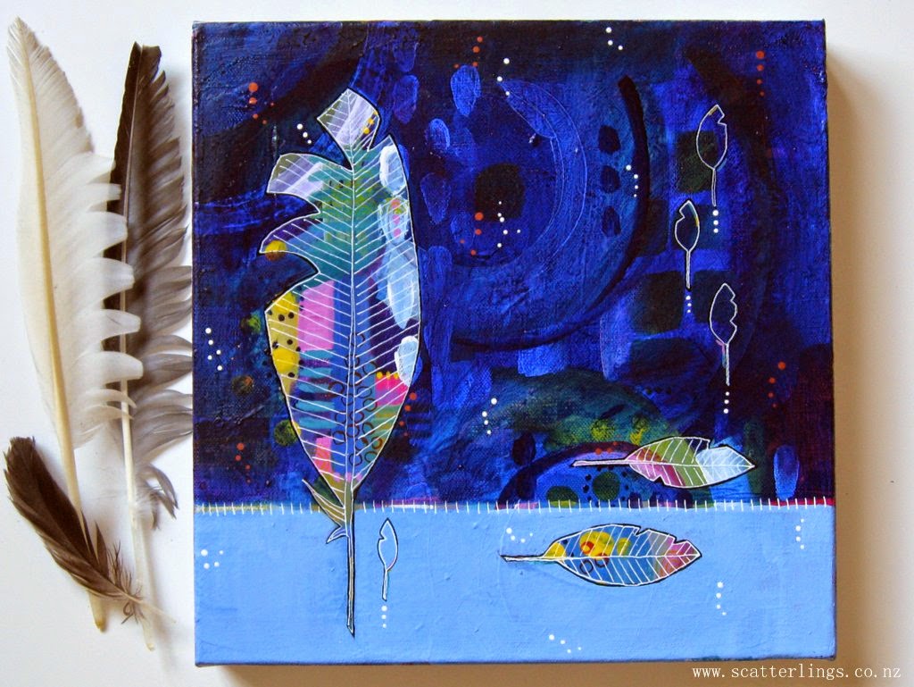 Modern abstract by Renee Walden