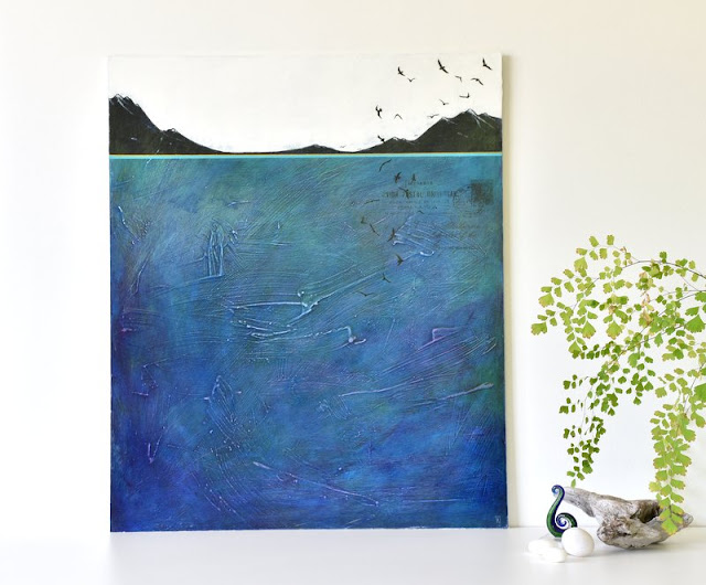 heading south - new abstract landscape painting