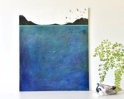 heading south - new abstract landscape painting