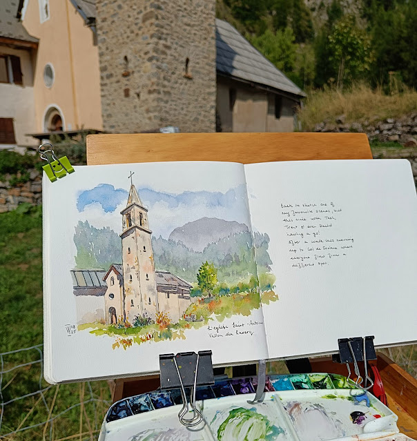 sketches from a month's holiday in france