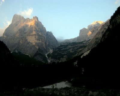 time in the mountains