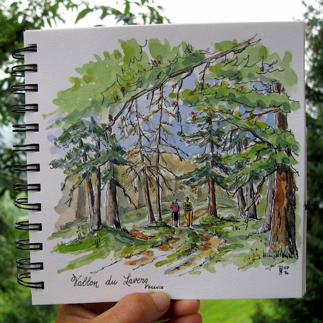 Vallon du Laverq, France