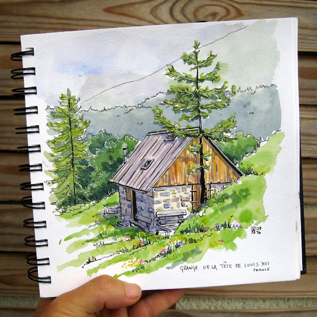 Grange de la Tete de Louis XVI, France.