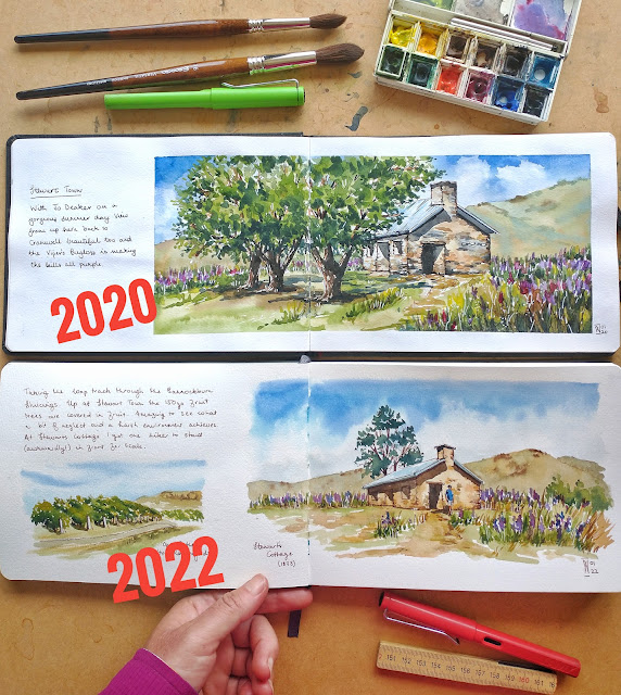 2 years between sketches - it makes a difference