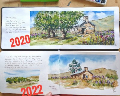 2 years between sketches - it makes a difference