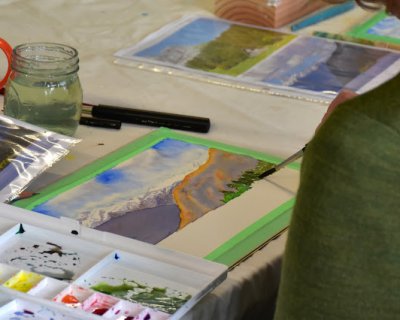 landscape painting class