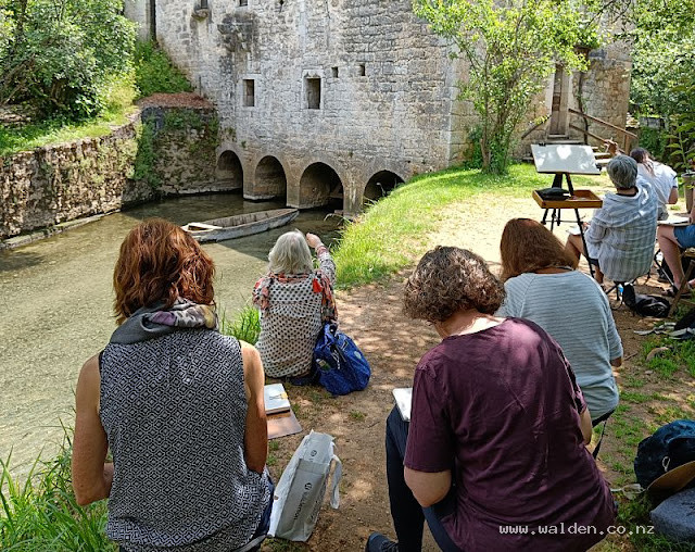 An historic watermill, Perigord, France