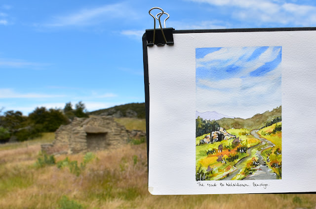 The road up to Welshtown, Bendigo