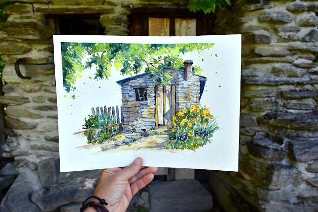 Old miner's cottage, Cardrona Hotel