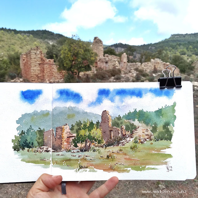 Old ruin, Siurana, Catalunya