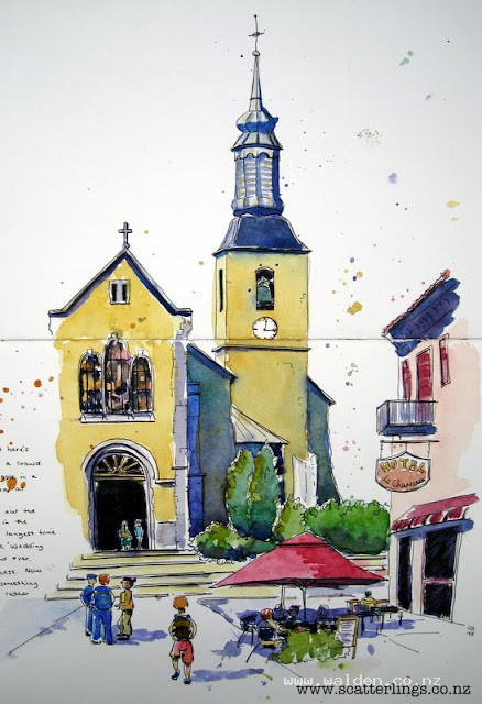 Starting to add people now. My attempt at a crowd  :-)