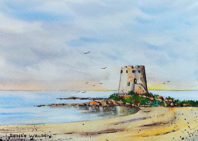 sardinian coastal tower