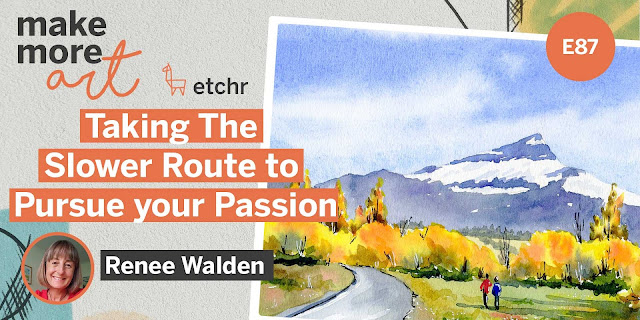 make more art : podcast interview with etchr lab