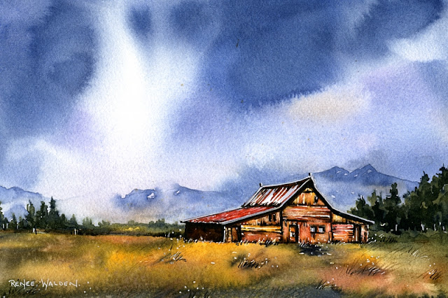 next live zoom class : painting a storm