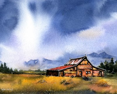 next live zoom class : painting a storm