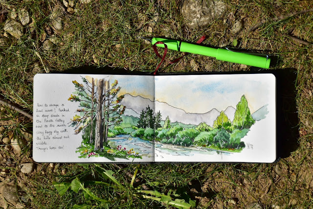 Next to the river, Pineta Valley, Spanish Pyrenees