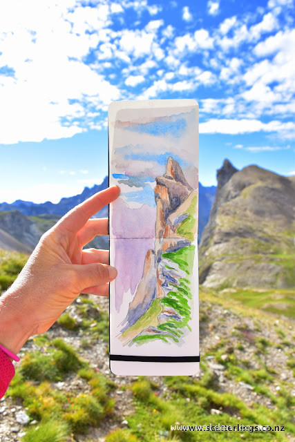 Sommet Rouge, near Saint Paul sur Ubaye, France