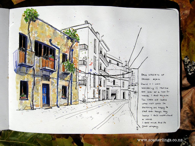 In the back streets of Baunei