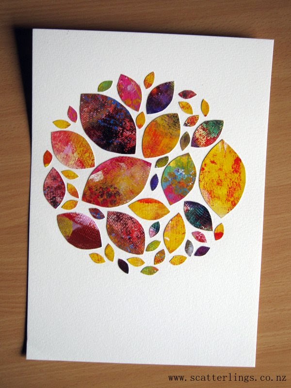 Autumn Leaf Mandala.