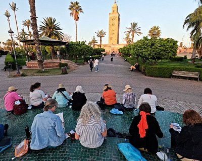 recap! our art retreat in marrakech, morocco